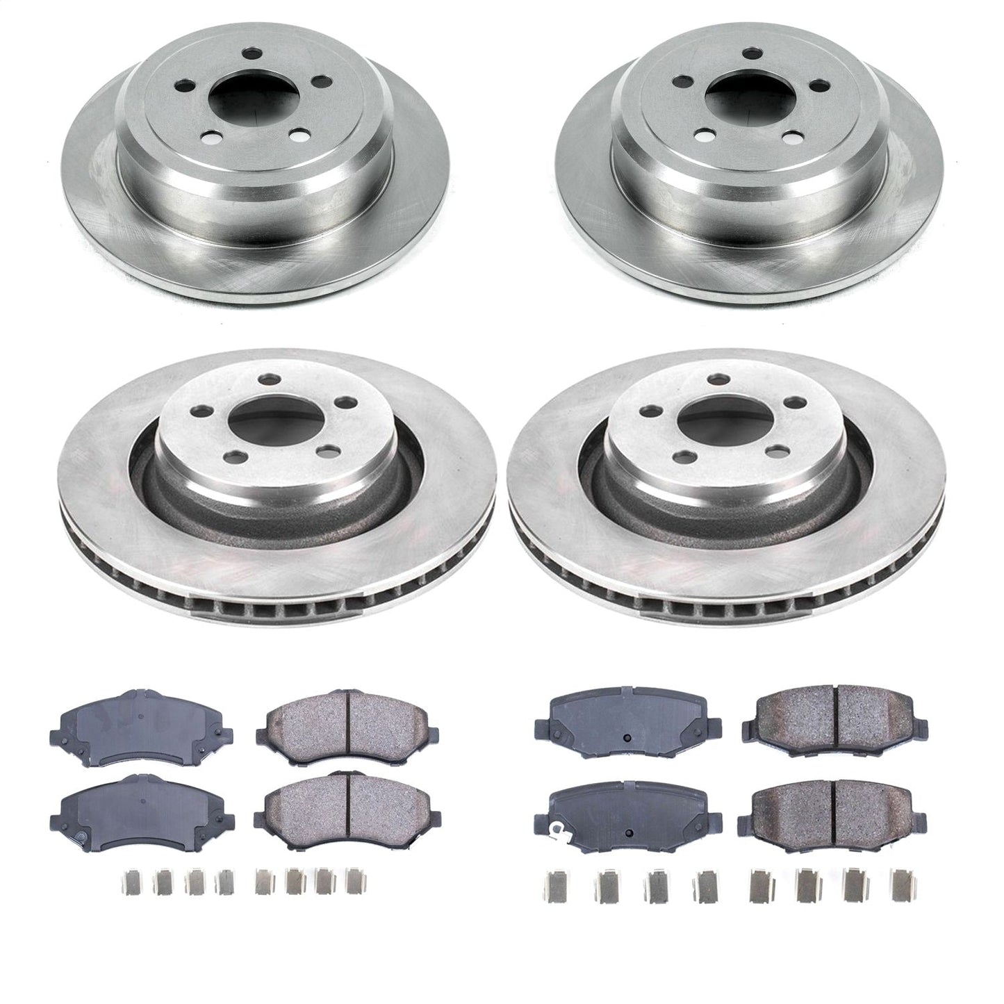 PowerStop 09-11 Dodge Nitro Front & Rear Autospecialty Brake Kit (KOE6396)