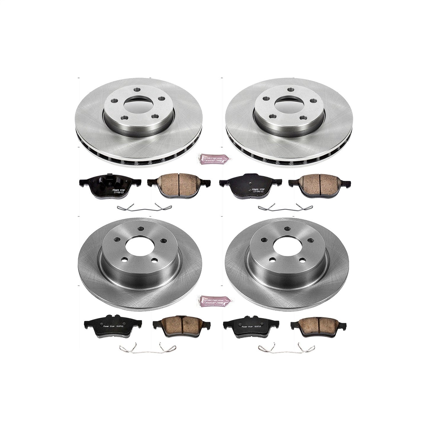 PowerStop 13-18 Ford C-Max Front & Rear Autospecialty Brake Kit (KOE6397)