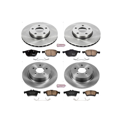 PowerStop 13-18 Ford C-Max Front & Rear Autospecialty Brake Kit (KOE6397)