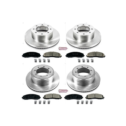 PowerStop 13-16 Ford F-450 Super Duty Front & Rear Autospecialty Brake Kit (KOE6404)