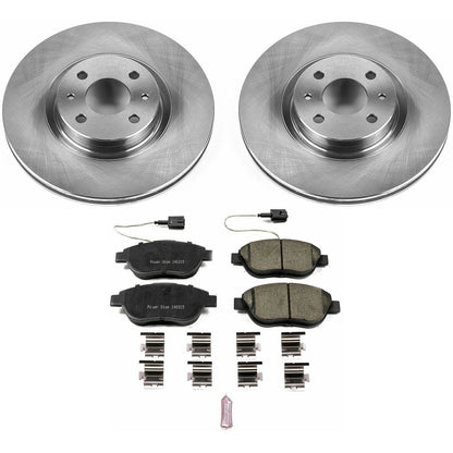 PowerStop 12-18 Fiat 500 Front Autospecialty Brake Kit (KOE6426)