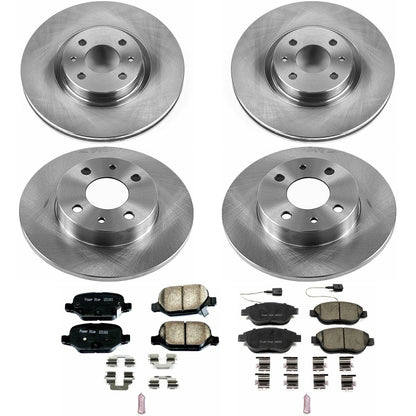 PowerStop 12-18 Fiat 500 Front & Rear Autospecialty Brake Kit (KOE6427)