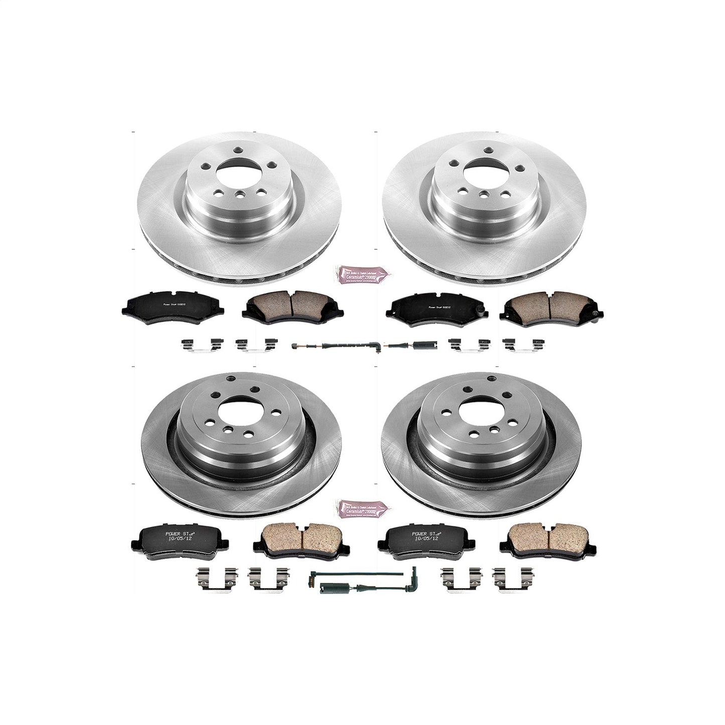 PowerStop 10-12 Land Rover Range Rover Front & Rear Autospecialty Brake Kit (KOE6476)