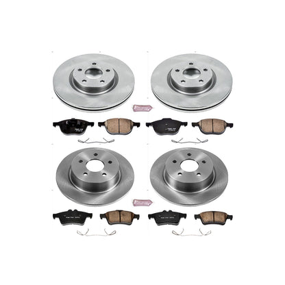 PowerStop 13-17 Ford C-Max Front & Rear Autospecialty Brake Kit (KOE6477)