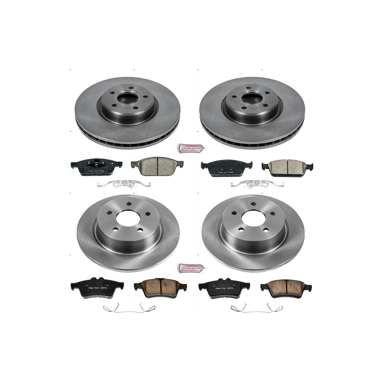 PowerStop 13-16 Ford Escape Front & Rear Autospecialty Brake Kit (KOE6478)