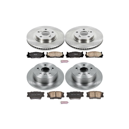 PowerStop 13-18 Lexus ES300h Front & Rear Autospecialty Brake Kit (KOE6480)