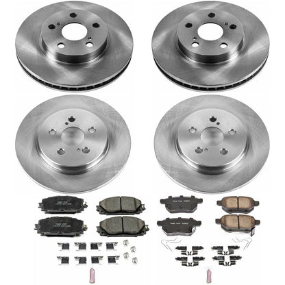 PowerStop 11-17 Lexus CT200h Front & Rear Autospecialty Brake Kit (KOE6487)