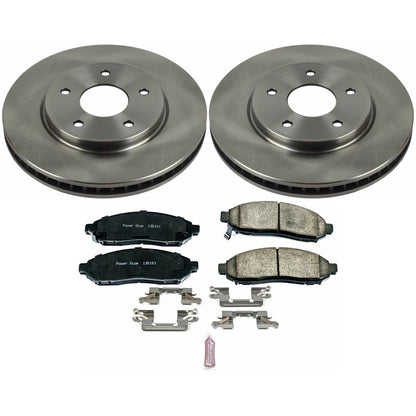 PowerStop 15-17 Chevrolet City Express Front Autospecialty Brake Kit (KOE6492)