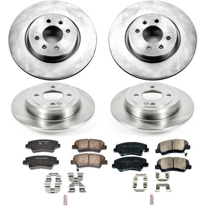 PowerStop 12-18 Kia Rio Front & Rear Autospecialty Brake Kit (KOE6500)