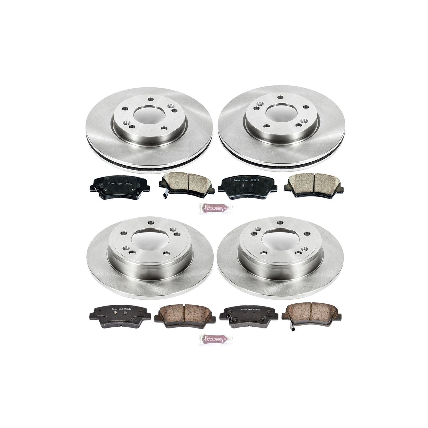 PowerStop 11-16 Hyundai Elantra Front & Rear Autospecialty Brake Kit (KOE6504)