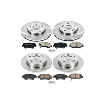 PowerStop 11-16 Hyundai Elantra Front & Rear Autospecialty Brake Kit (KOE6504)
