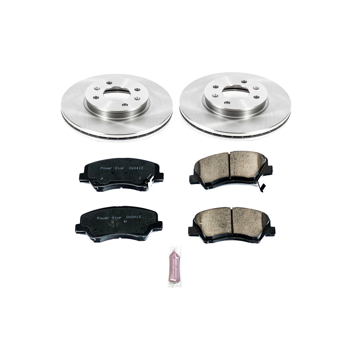 PowerStop 12-18 Hyundai Accent Front Autospecialty Brake Kit (KOE6508)