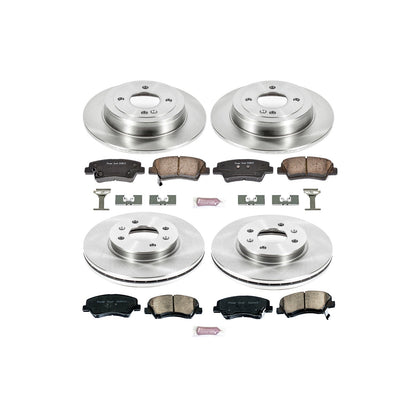 PowerStop 12-18 Hyundai Accent Front & Rear Autospecialty Brake Kit (KOE6509)