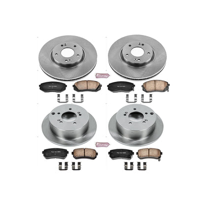PowerStop 12-16 Kia Sportage Front & Rear Autospecialty Brake Kit (KOE6511)