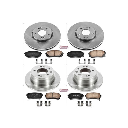 PowerStop 12-16 Kia Sportage Front & Rear Autospecialty Brake Kit (KOE6512)
