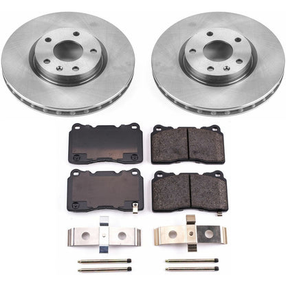 PowerStop 2014 Chevrolet Corvette Front Autospecialty Brake Kit (KOE6528)