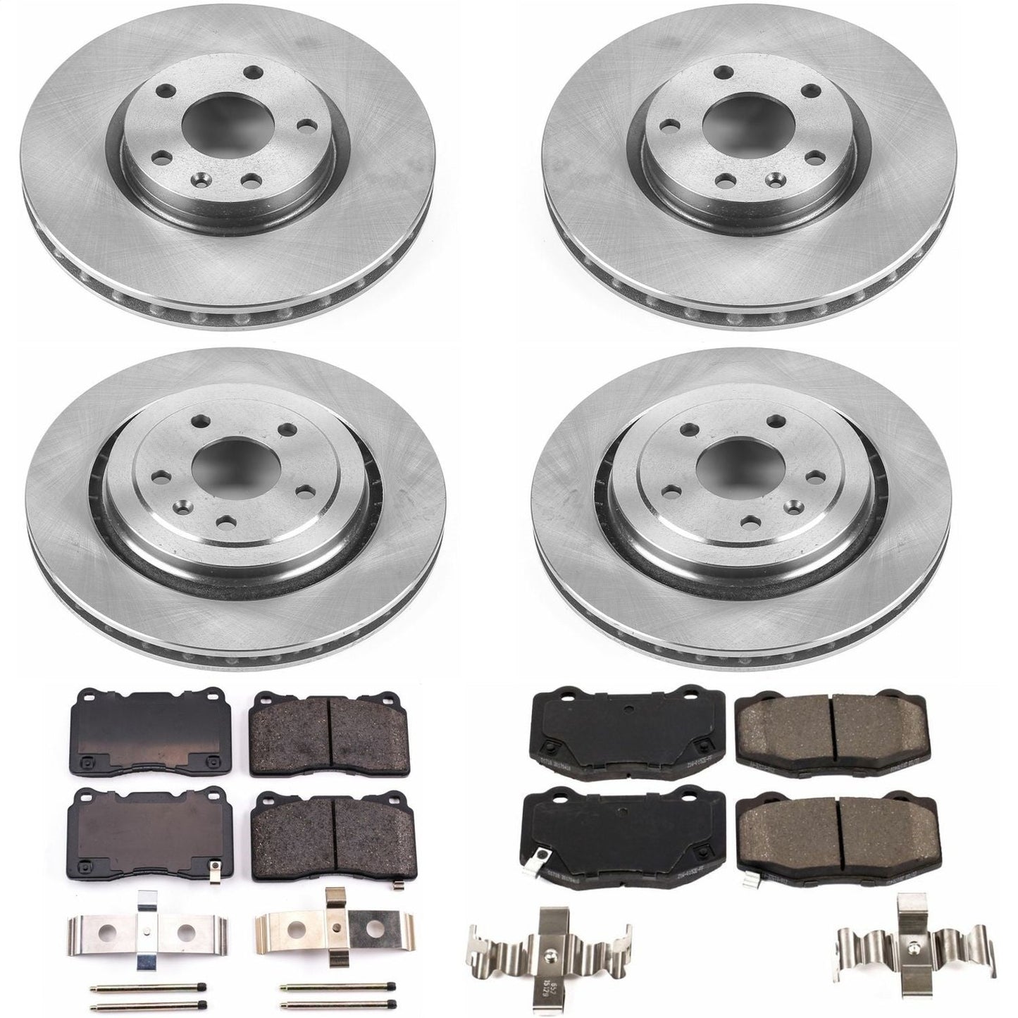 PowerStop 2014 Chevrolet Corvette Front & Rear Autospecialty Brake Kit (KOE6529)