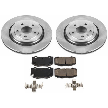 PowerStop 14-19 Chevrolet Corvette Rear Autospecialty Brake Kit (KOE6530)