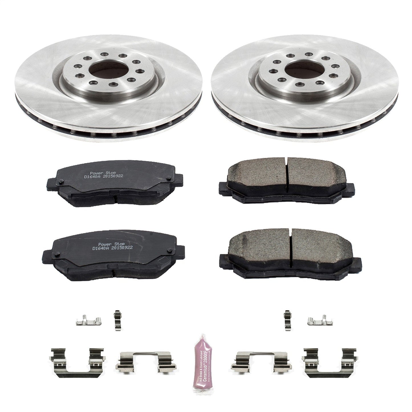 PowerStop 15-17 Chrysler 200 Front Autospecialty Brake Kit (KOE6538)