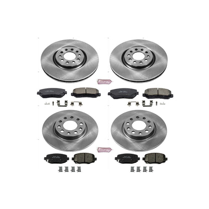 PowerStop 15-17 Chrysler 200 Front & Rear Autospecialty Brake Kit (KOE6539)