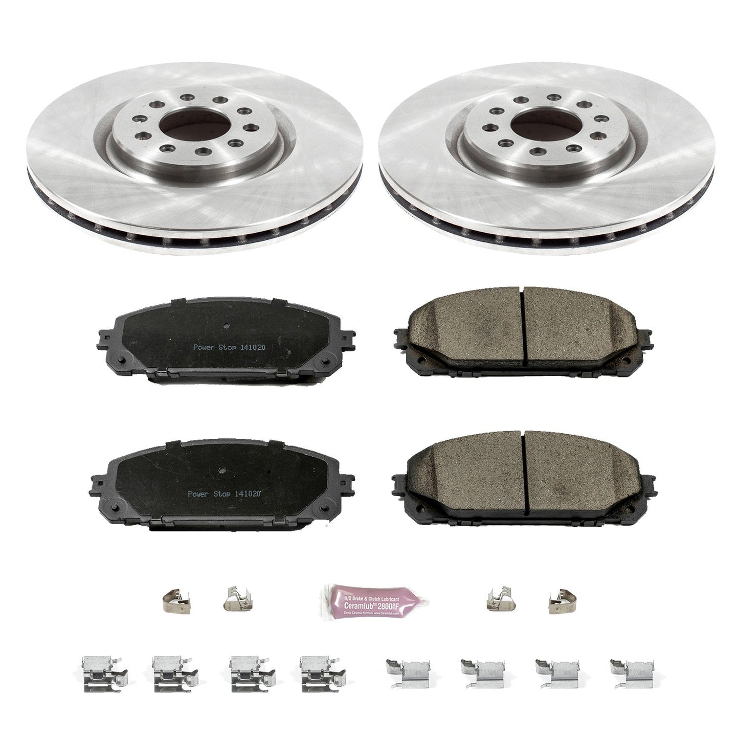 PowerStop 14-16 Jeep Cherokee Front Autospecialty Brake Kit (KOE6540)