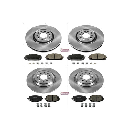 PowerStop 14-16 Jeep Cherokee Front & Rear Autospecialty Brake Kit (KOE6541)