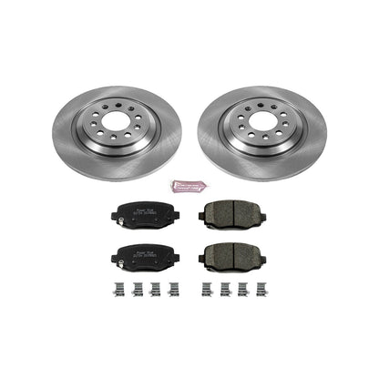PowerStop 14-19 Jeep Cherokee Rear Autospecialty Brake Kit (KOE6542)