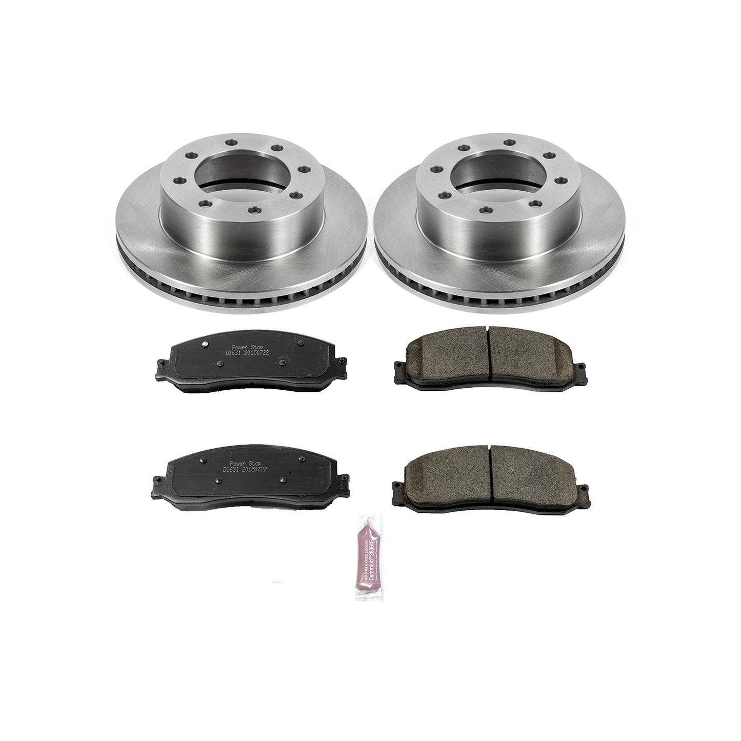 PowerStop 2012 Ford F-350 Super Duty Front Autospecialty Brake Kit (KOE6545)