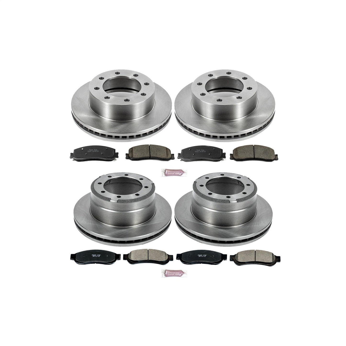 PowerStop 2012 Ford F-350 Super Duty Front & Rear Autospecialty Brake Kit (KOE6546)