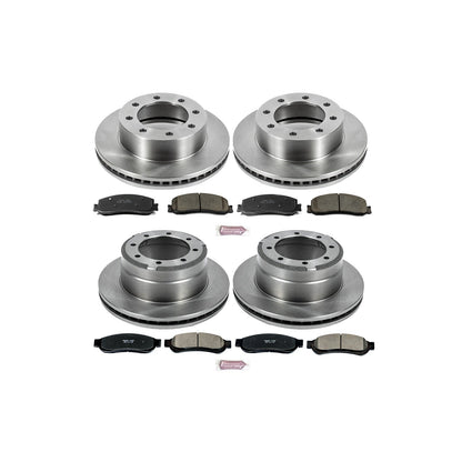 PowerStop 2012 Ford F-350 Super Duty Front & Rear Autospecialty Brake Kit (KOE6546)