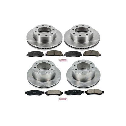 PowerStop 12-13 Ford F-250 Super Duty Front & Rear Autospecialty Brake Kit (KOE6547)