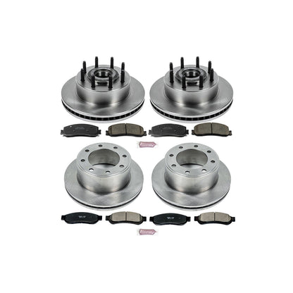 PowerStop 2012 Ford F-350 Super Duty Front & Rear Autospecialty Brake Kit (KOE6551)