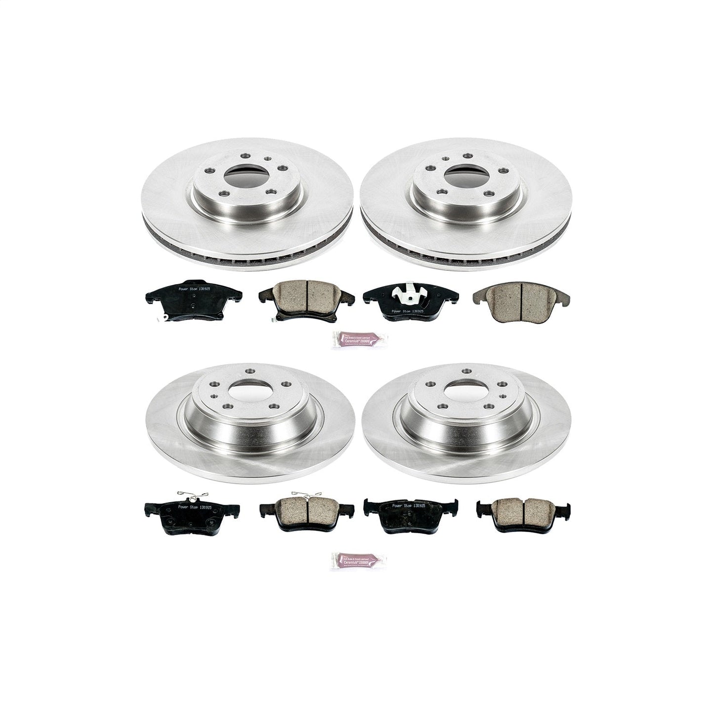 PowerStop 13-19 Ford Fusion Front & Rear Autospecialty Brake Kit (KOE6556)