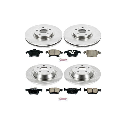 PowerStop 13-19 Ford Fusion Front & Rear Autospecialty Brake Kit (KOE6556)