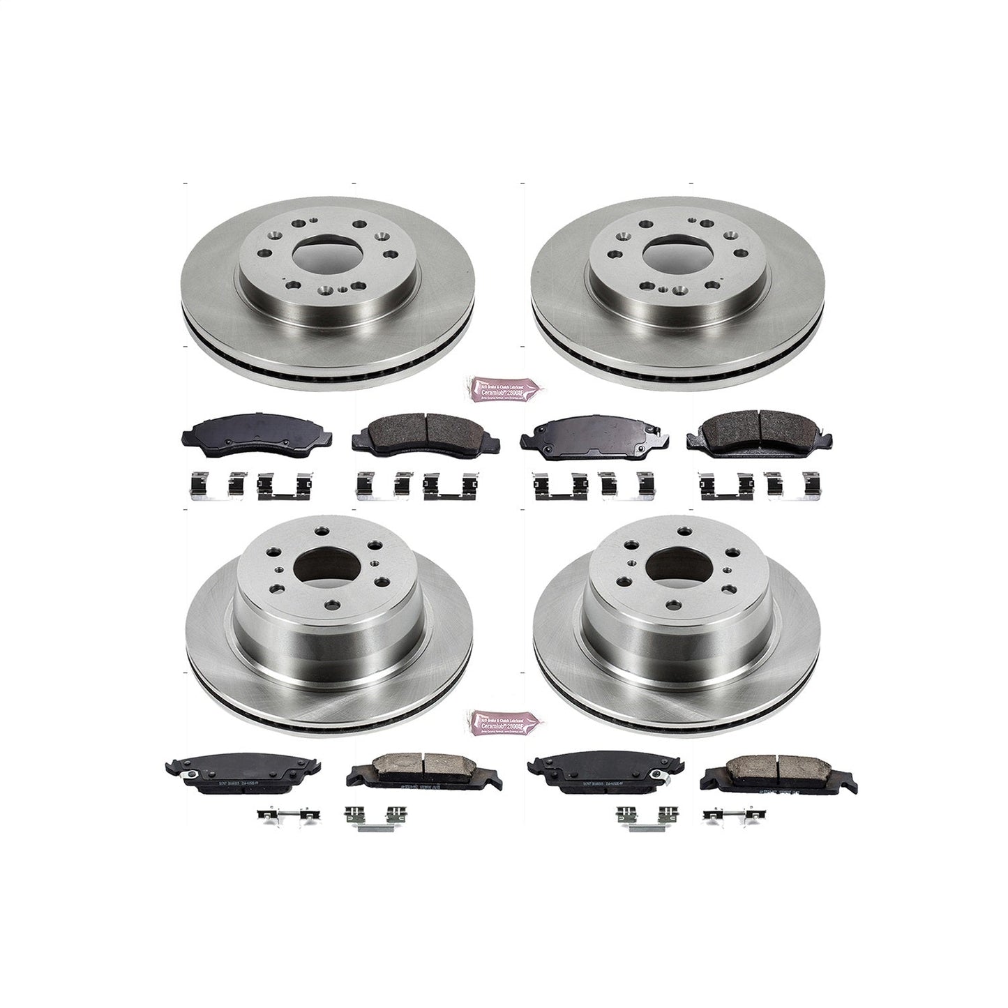 PowerStop 15-19 Cadillac Escalade Front & Rear Autospecialty Brake Kit (KOE6560)
