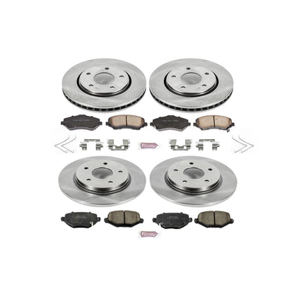PowerStop 12-16 Chrysler Town & Country Front & Rear Autospecialty Brake Kit (KOE6563)