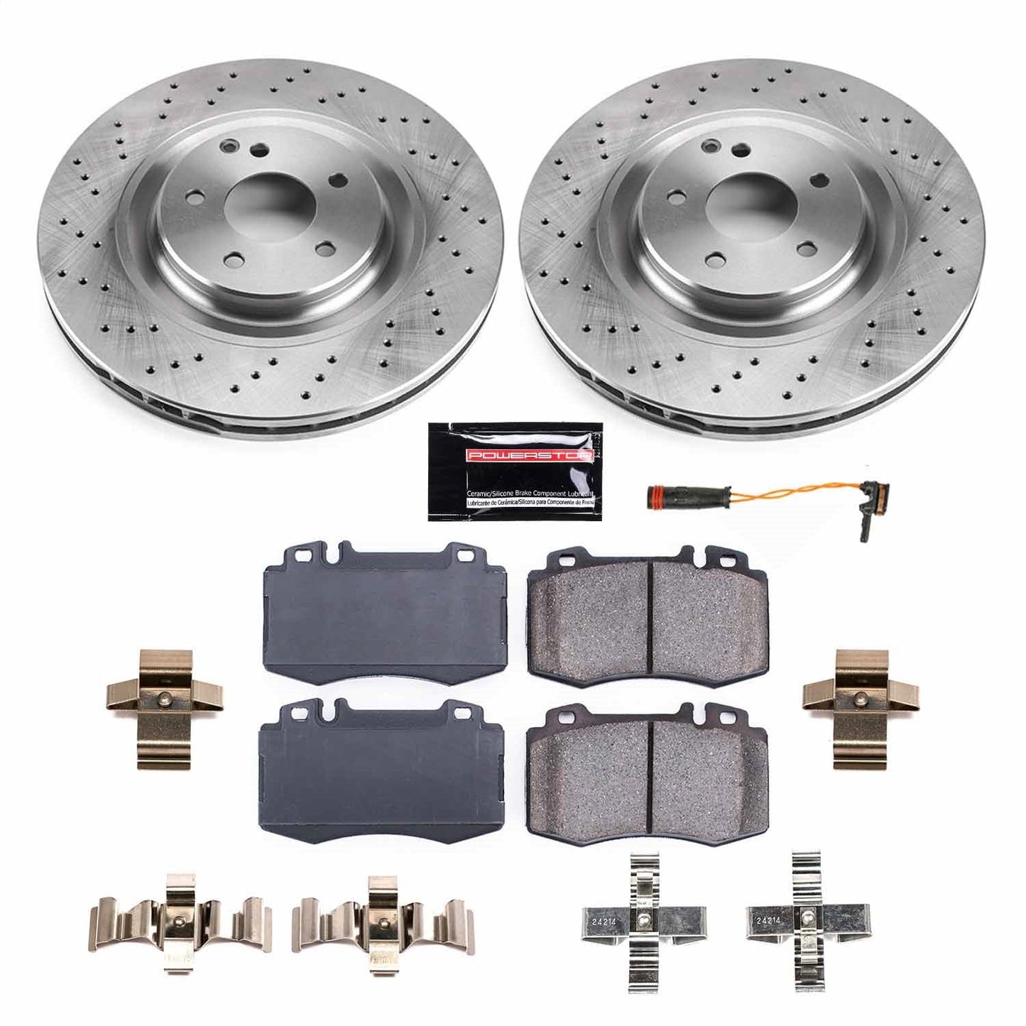 PowerStop 03-06 Mercedes-Benz CLK500 Front Autospecialty Brake Kit (KOE6585)