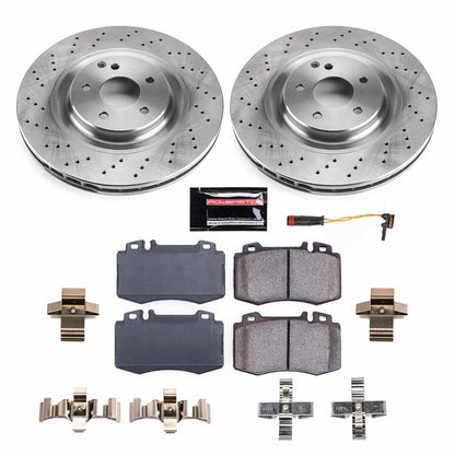 PowerStop 03-06 Mercedes-Benz CLK500 Front Autospecialty Brake Kit (KOE6585)