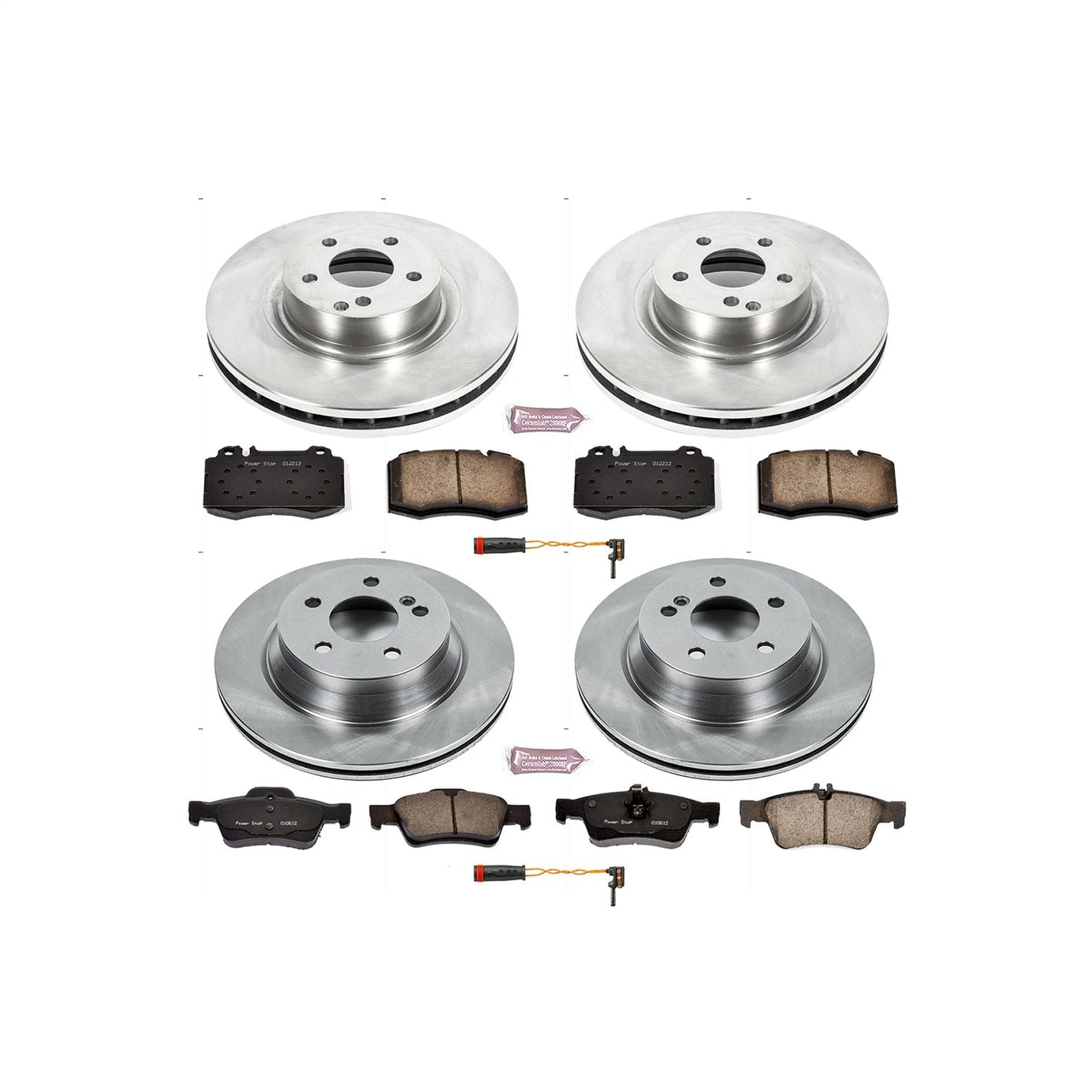 PowerStop 07-09 Mercedes-Benz E550 Front & Rear Autospecialty Brake Kit (KOE6600)