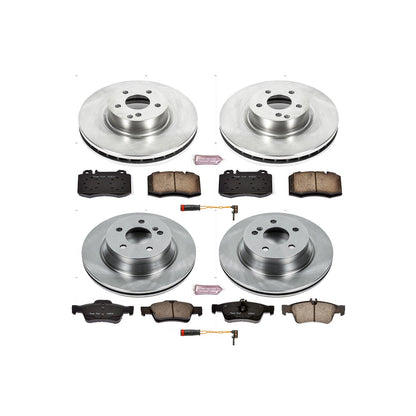 PowerStop 07-09 Mercedes-Benz E550 Front & Rear Autospecialty Brake Kit (KOE6600)