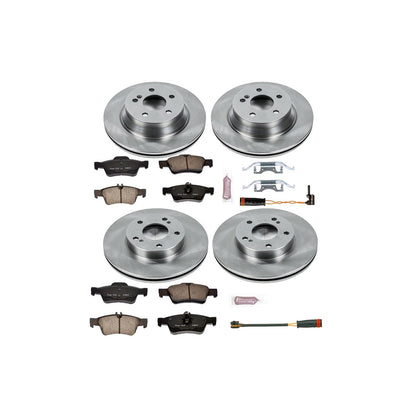 PowerStop 08-11 Mercedes-Benz CLS550 Front & Rear Autospecialty Brake Kit (KOE6602)