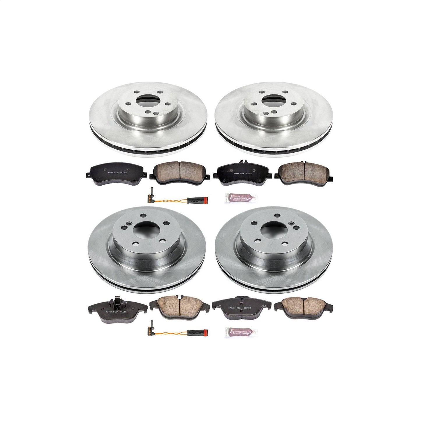 PowerStop 13-15 Mercedes-Benz GLK250 Front & Rear Autospecialty Brake Kit (KOE6604)