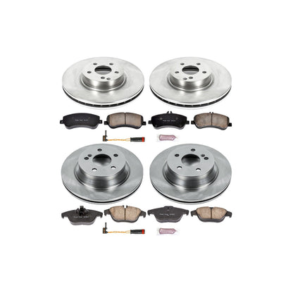 PowerStop 13-15 Mercedes-Benz GLK250 Front & Rear Autospecialty Brake Kit (KOE6604)