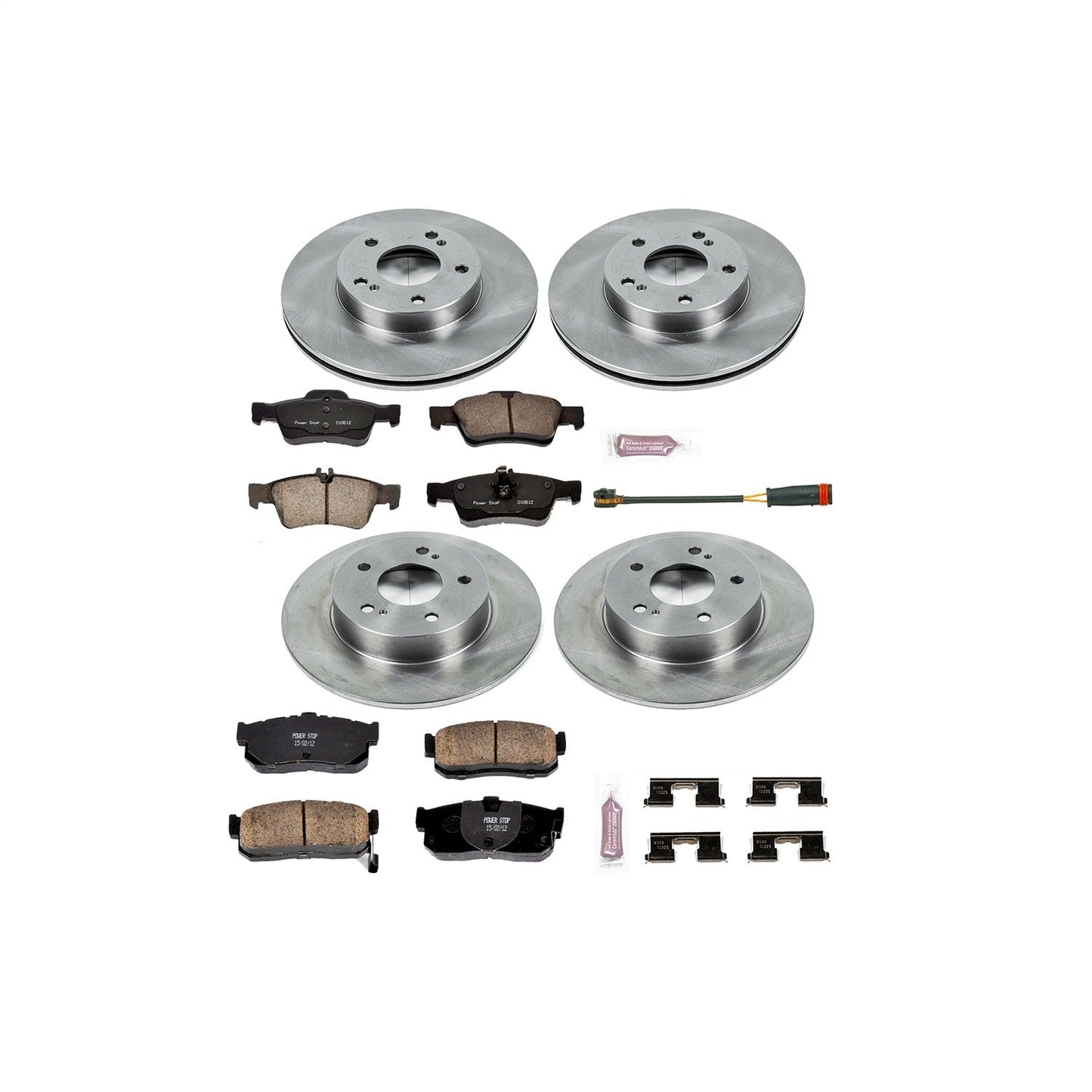 PowerStop 96-99 Infiniti I30 Front & Rear Autospecialty Brake Kit (KOE662)
