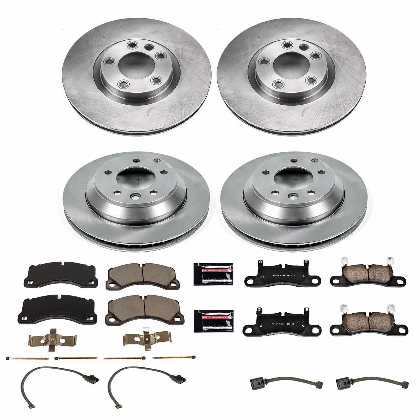 PowerStop 11-18 Porsche Cayenne Front & Rear Autospecialty Brake Kit (KOE6650)