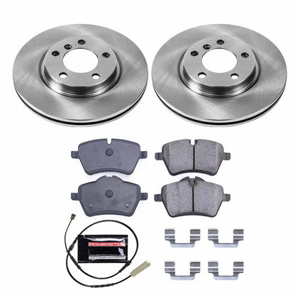 PowerStop 11-16 Mini Cooper Countryman Front Autospecialty Brake Kit (KOE6665)