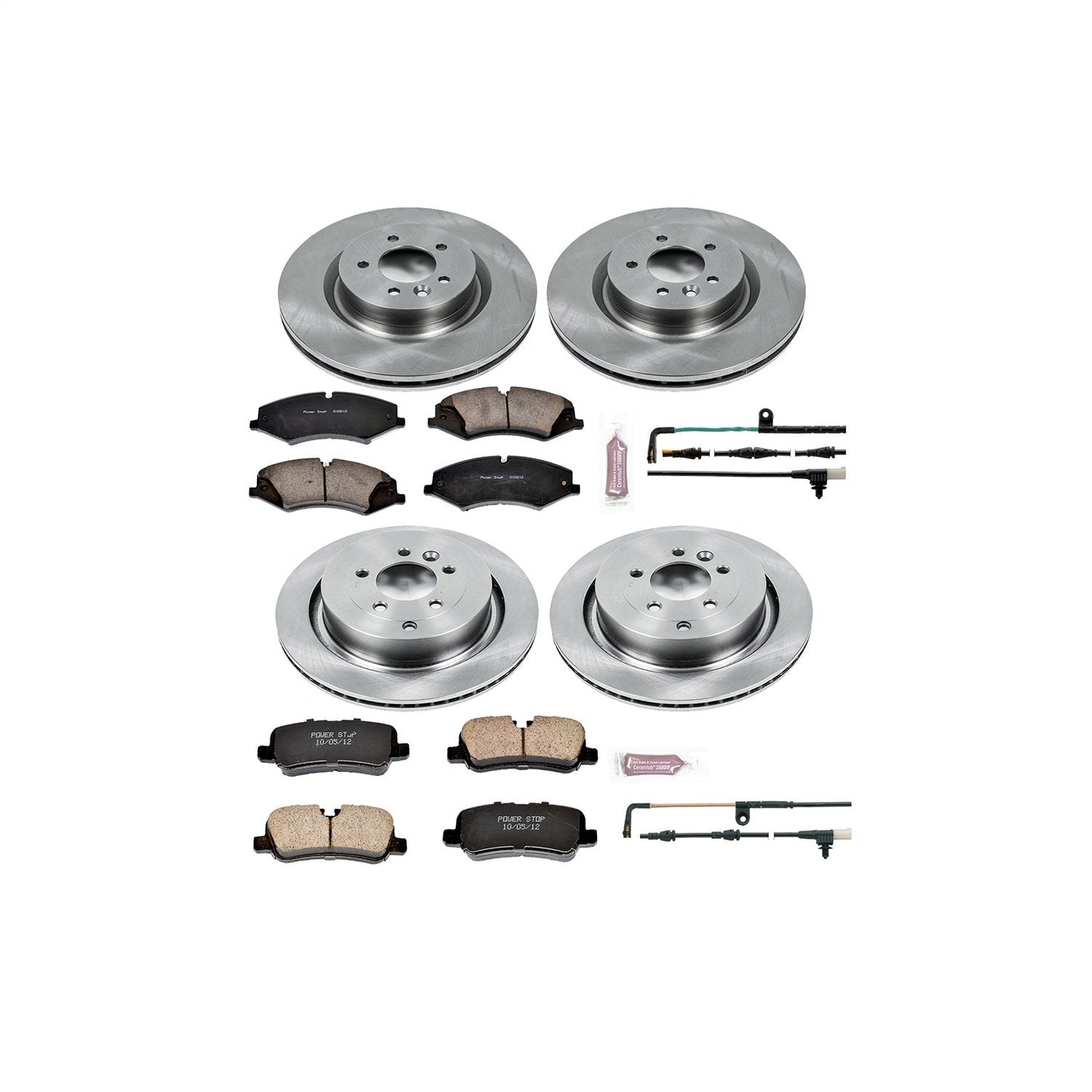 PowerStop 2010 Land Rover LR4 Front & Rear Autospecialty Brake Kit (KOE6720)