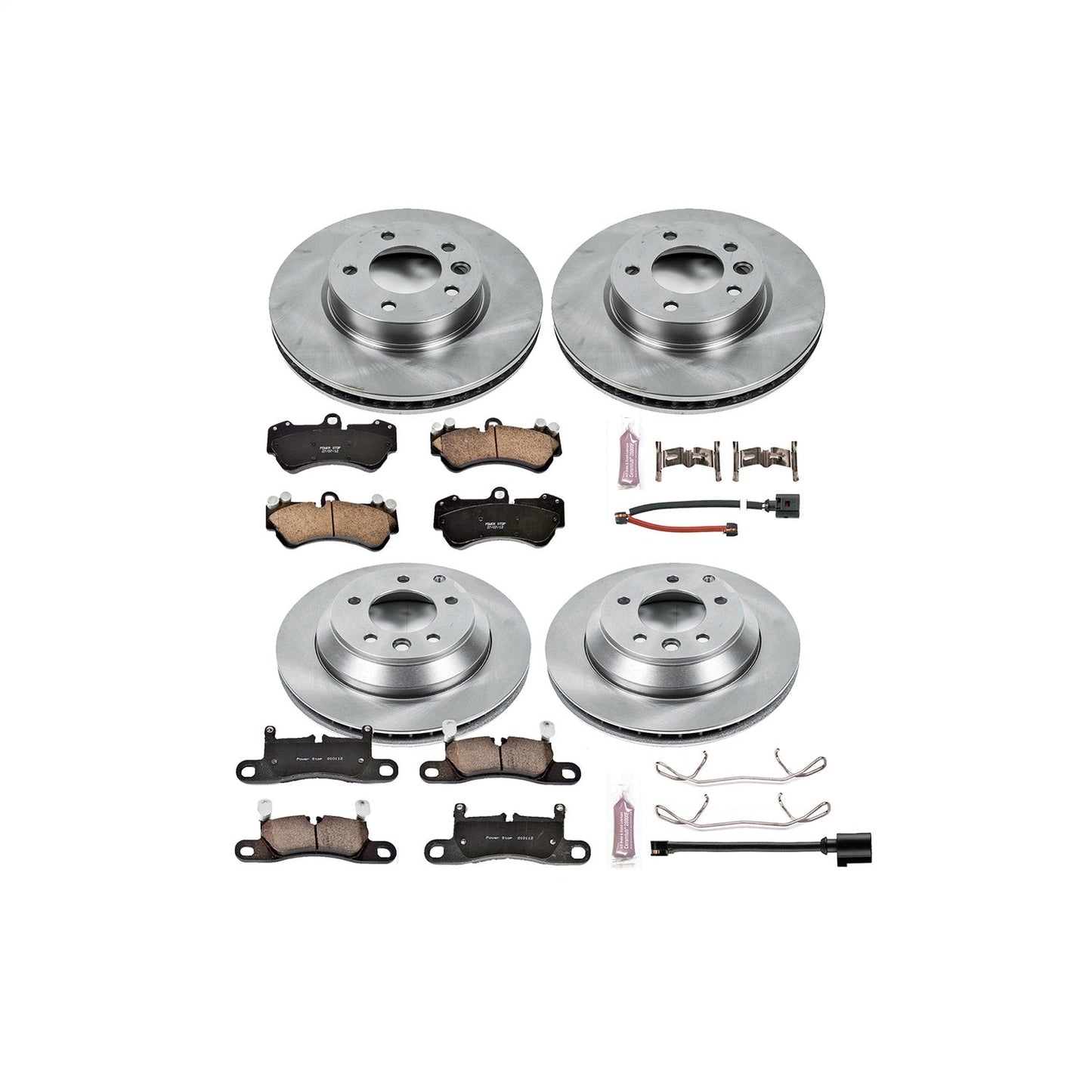 PowerStop 11-17 Volkswagen Touareg Front & Rear Autospecialty Brake Kit (KOE6724)