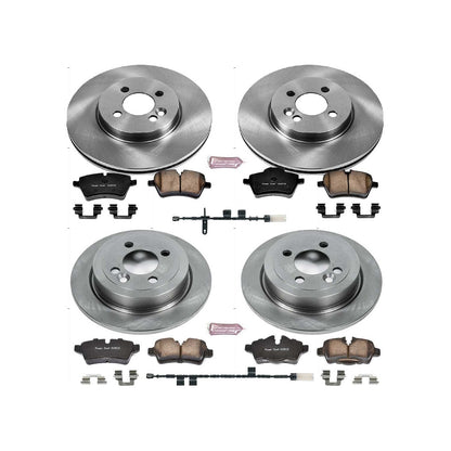 PowerStop 11-16 Mini Cooper Front & Rear Autospecialty Brake Kit (KOE6742)