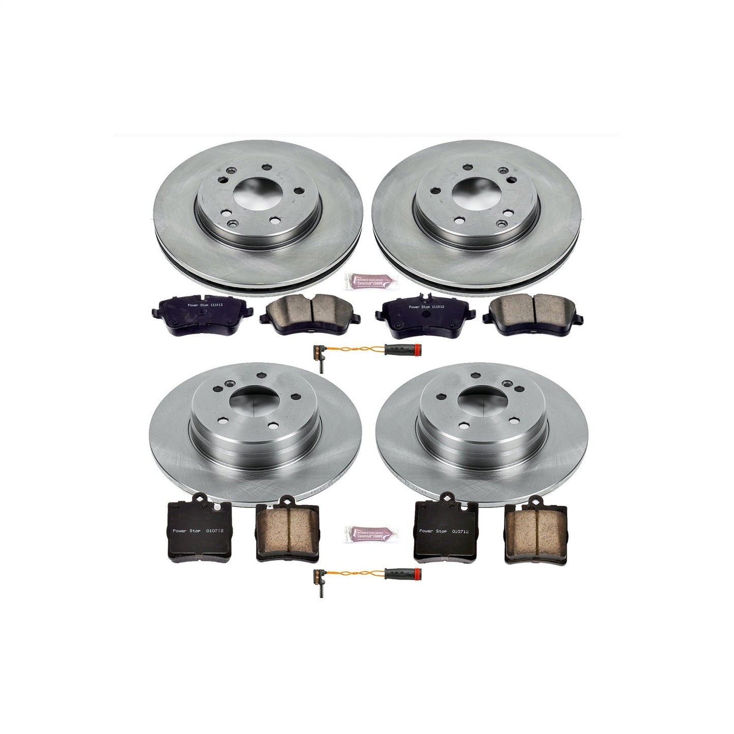 PowerStop 03-05 Mercedes-Benz C240 Front & Rear Autospecialty Brake Kit (KOE6745)